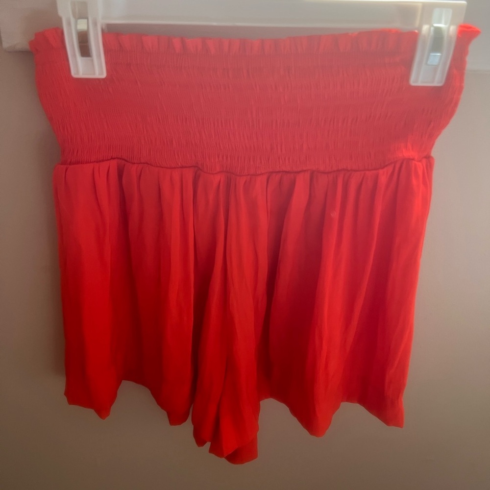 South Orange high wasted flowy shorts